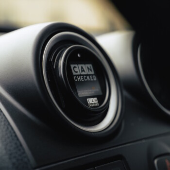 CANchecked MFD15 GEN 2 Display with OBD2 with adapter ring Ford Fiesta MK 6