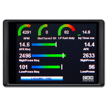 CANchecked MFD28 GEN 2 - 2.8" OBD2 Display Subaru WRX/STI VA - RHD