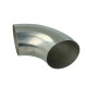 Titanium Elbow Short 89mm / 3.5" - 1,2mm WT - Grade 2