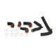 Volkswagen GTI Intercooler Pipe Kit, 2015+, Wrinkle Black | MMICP-MK7-15KWBK