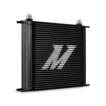 Universal Thermostatic Oil Cooler Kit, 34-Row, Black |...