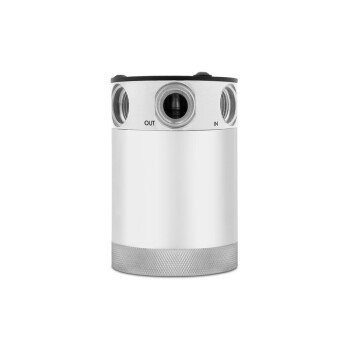 Universal Compact Baffled Oil Catch Can Kit, 3-Port,...