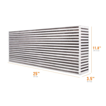 Universal Air-to-Air Race Intercooler Core, 25.00" x...