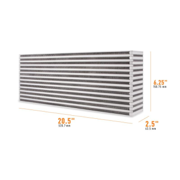 Universal Air-to-Air Race Intercooler Core, 20.50" x...