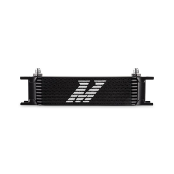 Universal -6AN 10 Row Oil Cooler, Black | MMOC-10-6BK