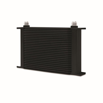 Universal 25-Row Oil Cooler, Black | MMOC-25BK