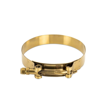 T-Bolt Clamp, Gold, 1.25 Inch | MMCLAMP-125GD