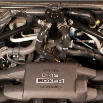 Subaru/Scion/Toyota BRZ/FR-S/86 Baffled Oil Catch Can, 2013+ | MMBCC-BRZ-13PBE