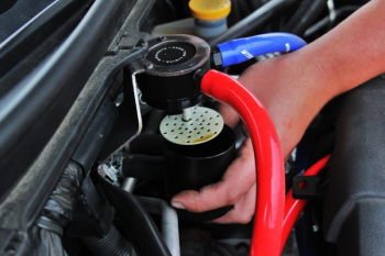 Subaru/Scion/Toyota BRZ/FR-S/86 Baffled Oil Catch Can, 2013+ | MMBCC-BRZ-13PBE