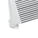Subaru WRX Top Mount Intercooler Kit, 2008-2014, Silver w/ Blue | MMTMIC-WRX-08SLBL