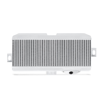 Subaru WRX STI Top Mount Intercooler Kit, 2008+, Silver w/ Black | MMTMIC-STI-08SLBK