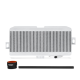 Subaru WRX STI Top Mount Intercooler Kit, 2008+, Silver w/ Black | MMTMIC-STI-08SLBK