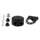 Remote Oil Filter Head, 3/4"-16 Thread, Black | MMOC-RFH-34BK