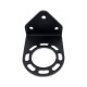 Remote Oil Filter Head, 3/4"-16 Thread, Black | MMOC-RFH-34BK