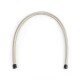 PTFE Braided -6AN 3 Ft. Hose, Stainless | MMSBH-0636-PS