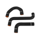 Pontiac GTO Silicone Radiator Hose Kit, 2004, Black | MMHOSE-GTO-04BK