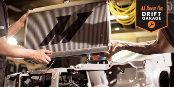 Nissan 240SX w/ SR20 X-Line Performance Radiator, 1995-1998 | MMRAD-S14-95SRX