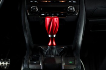 Mishimoto Shift Boot Retainer/Adapter, M12x1.25, Black | MMSK-RET-12125BK