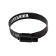 Mishimoto High-Torque Worm Gear Clamp, 1.06"-2.01" (27mm-51mm), Pack of 10, Black | MMCLAMP-WG-51HTBK