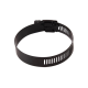Mishimoto High-Torque Worm Gear Clamp, 1.06"-2.01" (27mm-51mm), Pack of 10, Black | MMCLAMP-WG-51HTBK