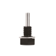 Magnetic Oil Drain Plug M12 x 1.5, Black | MMODP-1215B