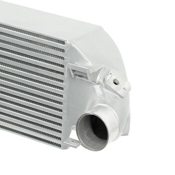 Ford Focus ST Intercooler Kit, 2013-2018, Silver w/ Wrinkle Black Pipes | MMINT-FOST-13KBSL