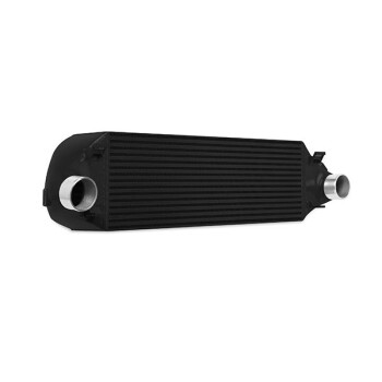 Ford Focus ST Intercooler Kit, 2013-2018, Black w/ Polished Pipes | MMINT-FOST-13KPBK