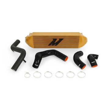 Ford Focus ST Intercooler Kit, 2013-2018, Gold w/ Wrinkle...