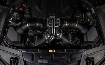 Intercooler Kit 2012-2016 BMW F10 M5, Micro Wrinkle Black | Mishimoto
