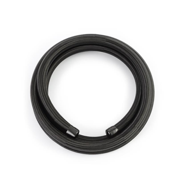 Braided -10AN 6Ft. Hose, Black | MMSBH-1072-CB