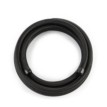 Braided -10AN 6Ft. Hose, Black | MMSBH-1072-CB
