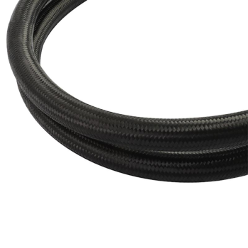 Braided -10AN 6Ft. Hose, Black | MMSBH-1072-CB