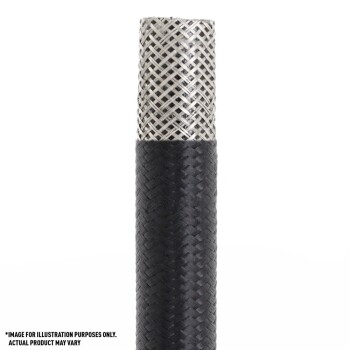Braided -10AN 3Ft. Hose, Black | MMSBH-1036-CB