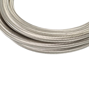 Braided -10AN 3Ft. Hose, Stainless | MMSBH-1036-CS