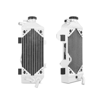 Honda CRF250R Braced Aluminum Dirt Bike Radiator,...