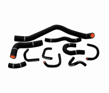 Honda Civic Silicone Radiator Hose Kit, 1988-1991, Black...