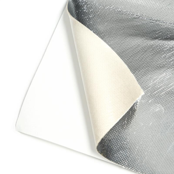 Aluminum Silica Heat Barrier with Adhesive Backing, 24"x24" | MMHP-ASHB-2424