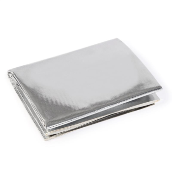 Aluminum Silica Heat Barrier with Adhesive Backing, 24"x24" | MMHP-ASHB-2424