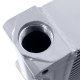 Heavy-Duty Oil Cooler, 10", Opposite-Side Outlets, Silver | MMOC-OO-10SL
