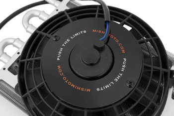 Heavy Duty Transmission Cooler W/ Electric Fan | Mishimoto
