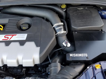 Ford Focus ST Air Intake Kit, 2013-2018, Wrinkle Black | MMAI-FOST-13WBK