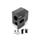 Ford Focus ST Air Intake Kit, 2013-2018, Wrinkle Black | MMAI-FOST-13WBK