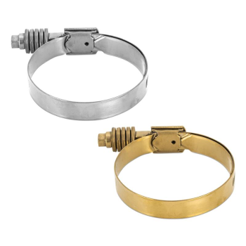 Stainless Steel Constant Tenstion T-Bolt Clamp, 3.11" - 3.43" (79MM - 87MM) | MMCLAMP-325T