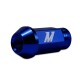 Aluminum Locking Lug Nuts M12x1.5, 20pc Set, Blue | MMLG-15-20LBL