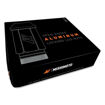 Aluminum Locking Lug Nuts M12x1.25, 20pc Set, Black | MMLG-125-20LBK