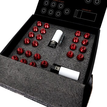 Aluminum Locking Lug Nuts 1/2 X 20, 23pc Set, Blue | MMLG-1220-23LBL