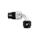 Aluminum PTFE -8AN 90° Fitting, Black | MMFT-SW-08P-90