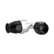 Aluminum PTFE -8AN 90° Fitting, Black | MMFT-SW-08P-90