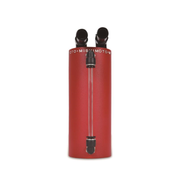 Aluminum Oil Catch Can - Small, Wrinkle Red | Mishimoto
