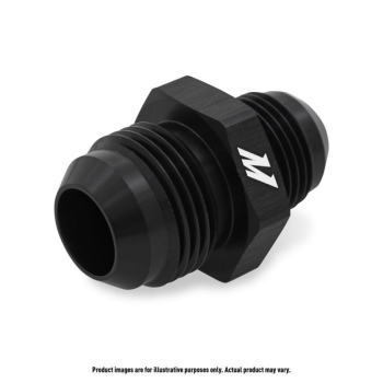 Aluminum -8AN to -10AN Reducer Fitting, Black | Mishimoto